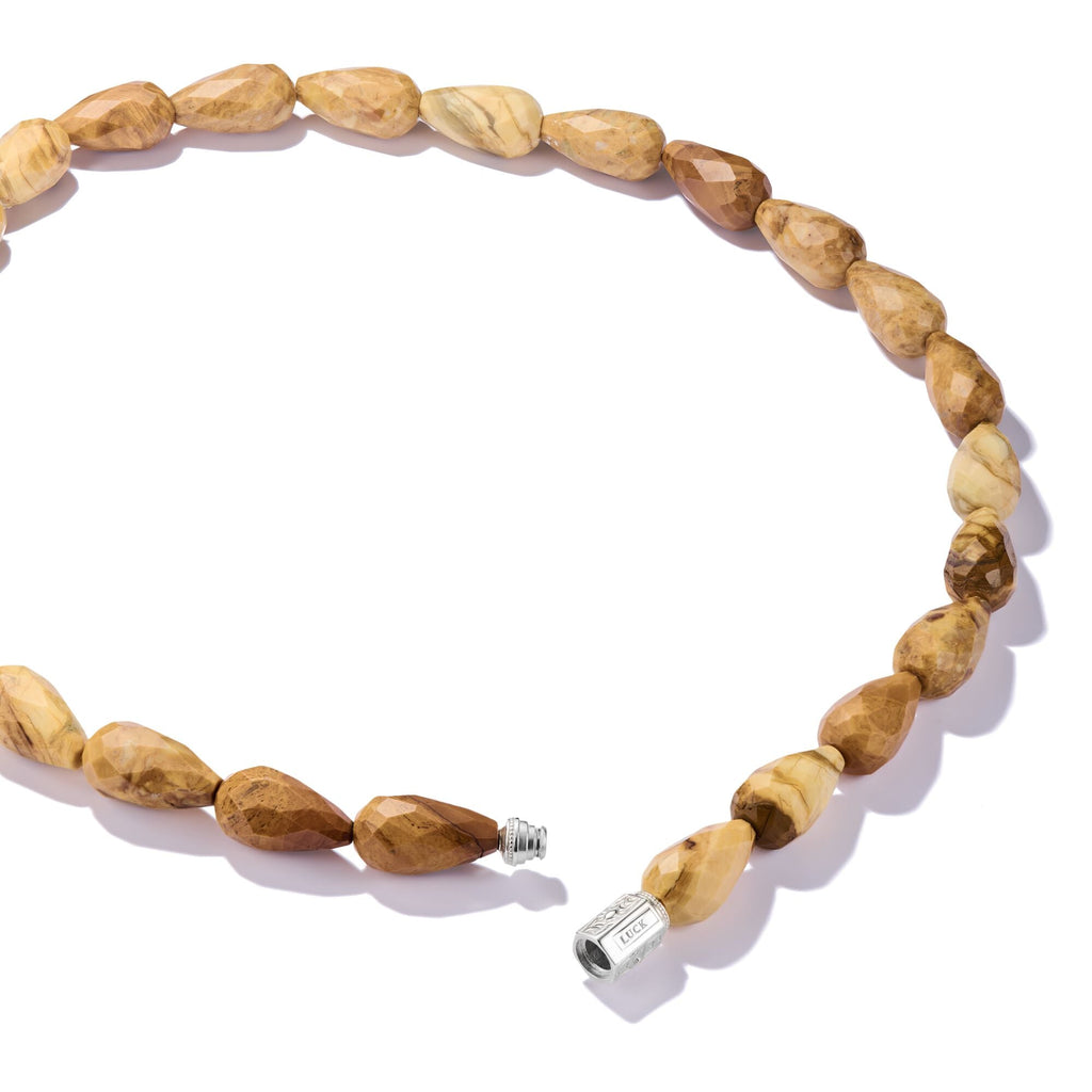 THOMAS SABO Elyndra Necklace with Yellow Jasper Beads