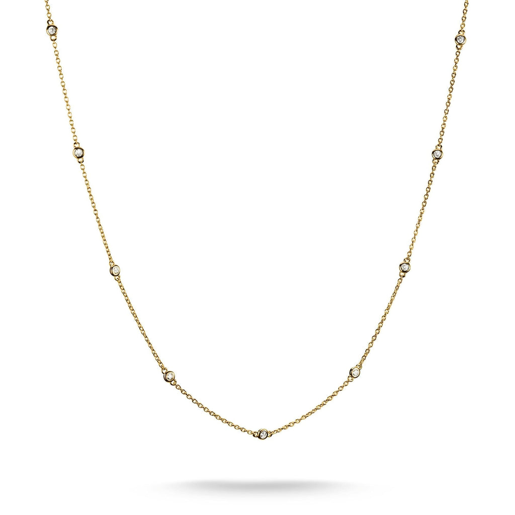 THOMAS SABO Necklace with White Zirconia Stones