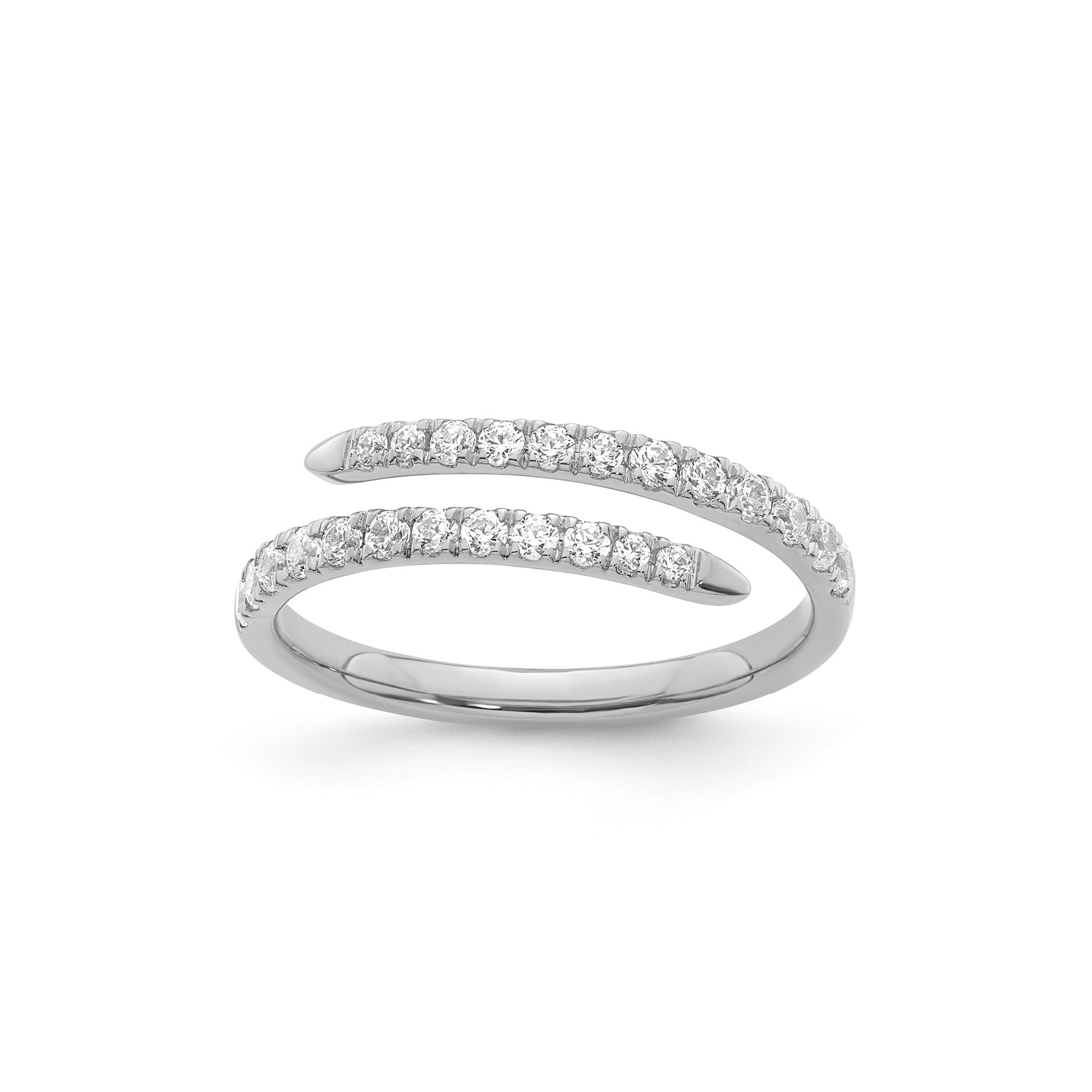 0.40ct Lab Grown Diamond Ring in 9K White Gold