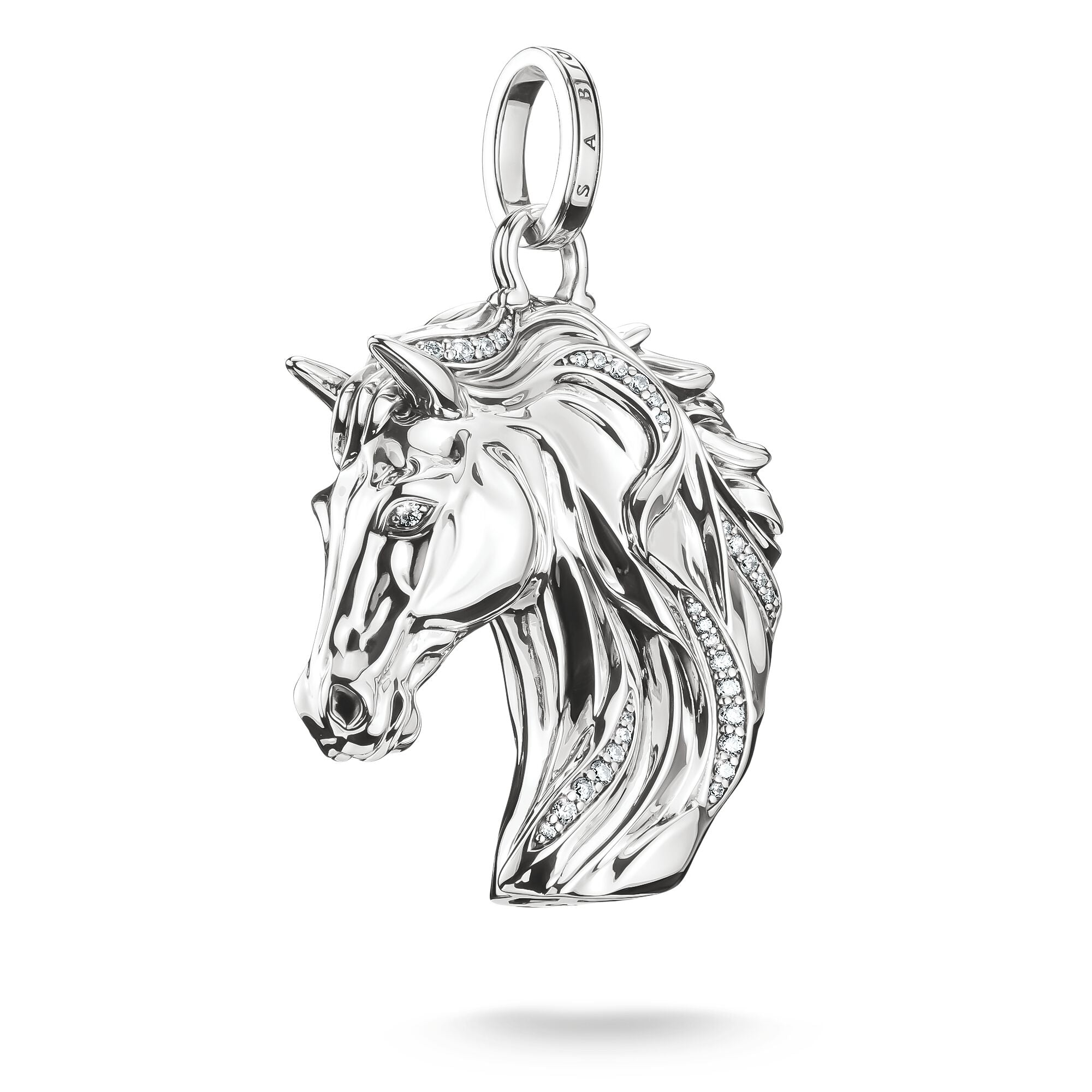 THOMAS SABO Silver Horse Pendant with Zirconia
