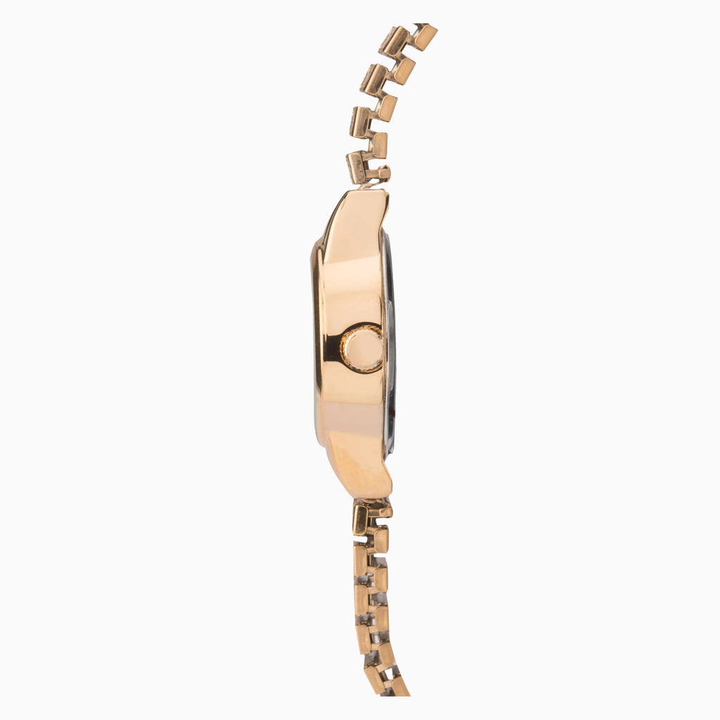 Sekonda Easy Reader Ladies Watch | Gold Case & Stainless Steel Expander with White Dial