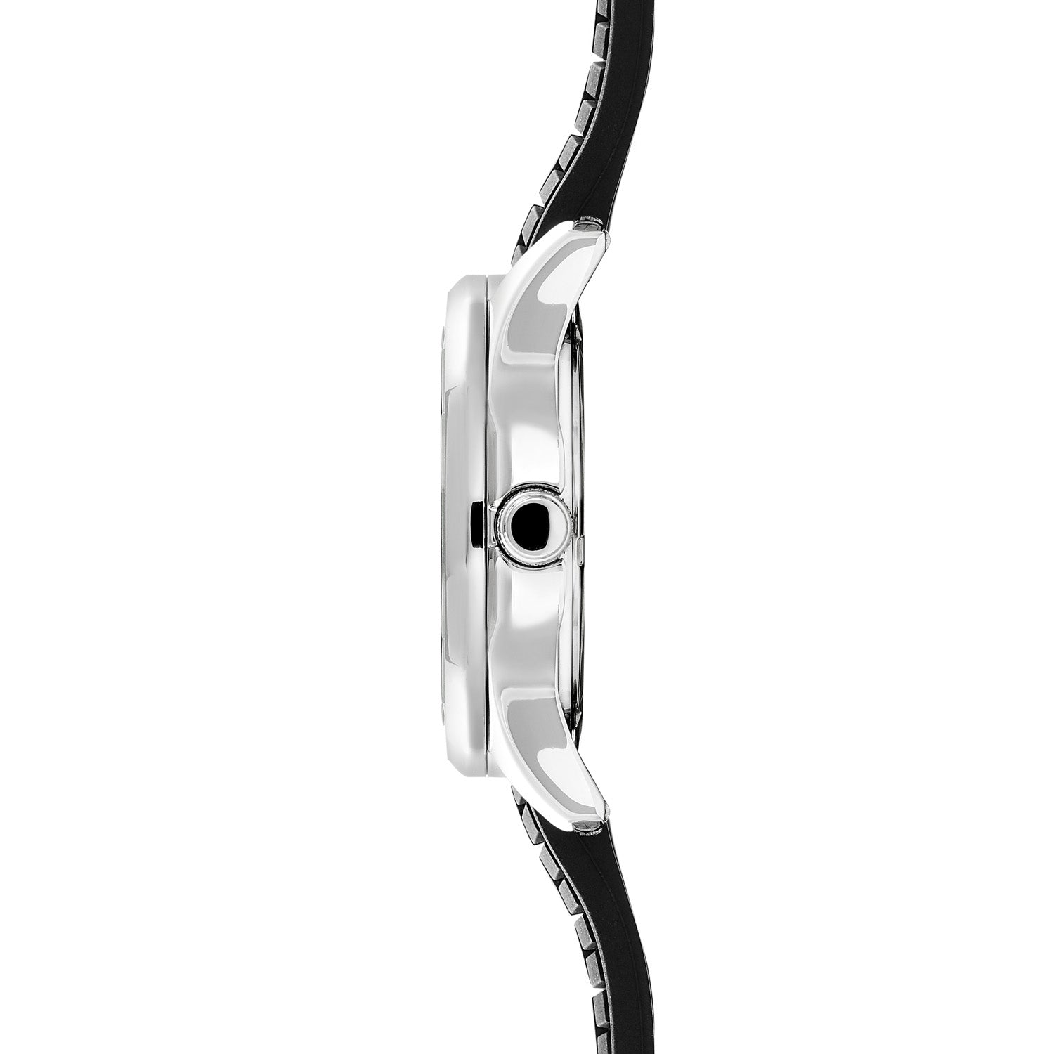 Sekonda Mens Octaire Black Dial Black Rubber 40mm Watch