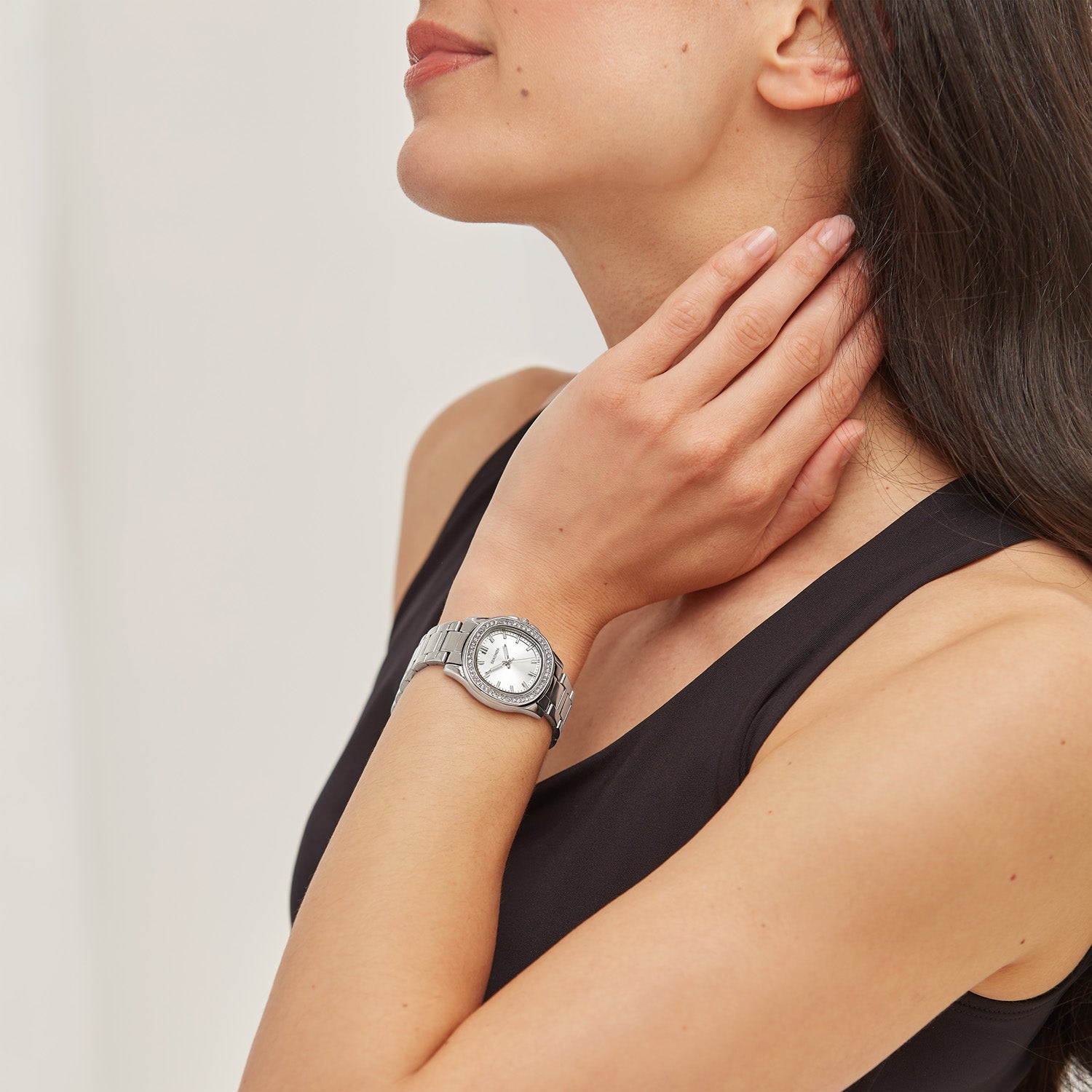 Sekonda Womens Octaire Silver Dial Stainless Steel Bracelet 30mm Watch