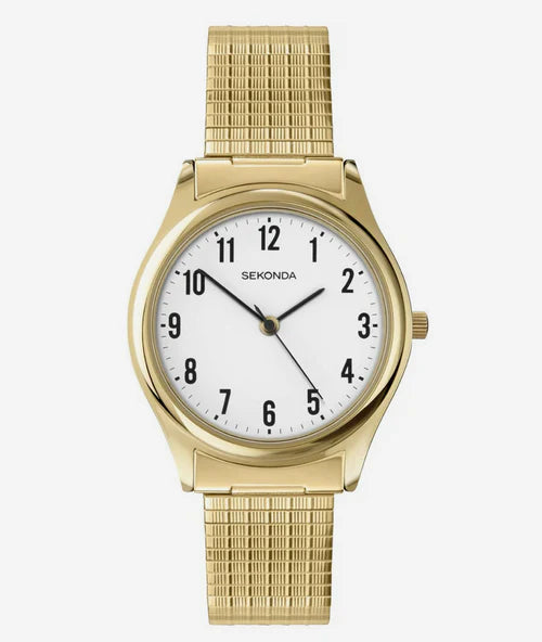 Sekonda Gents Classic Gold Plated Expander Watch