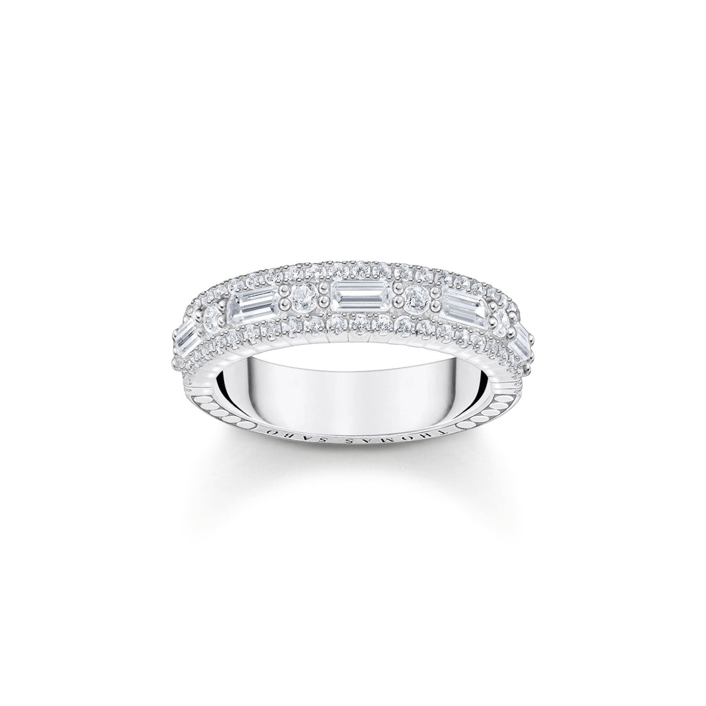 THOMAS SABO Ring with white stones
