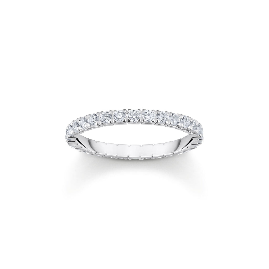 THOMAS SABO Delicate Ring with white zirconia