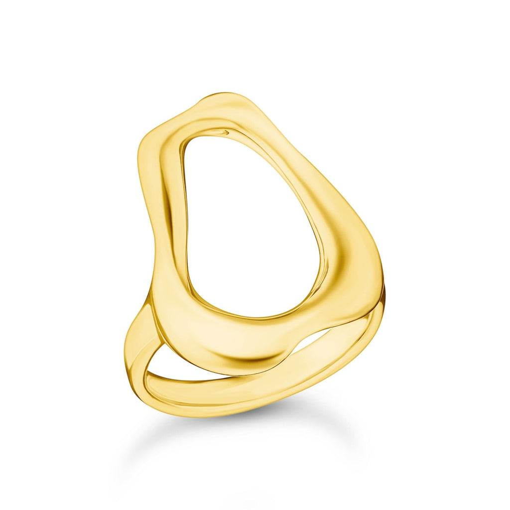 THOMAS SABO Wavy Gold Ring