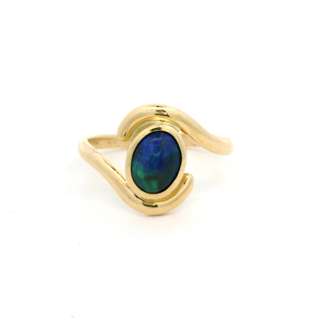 Leon Baker's Finest - Gold Opal Ring