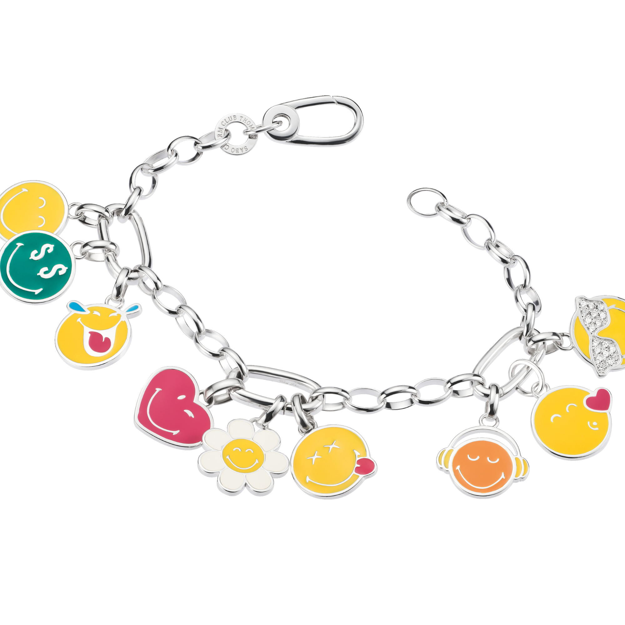 THOMAS SABO SMILEYWORLD® Kiss Charm Pendant Connect