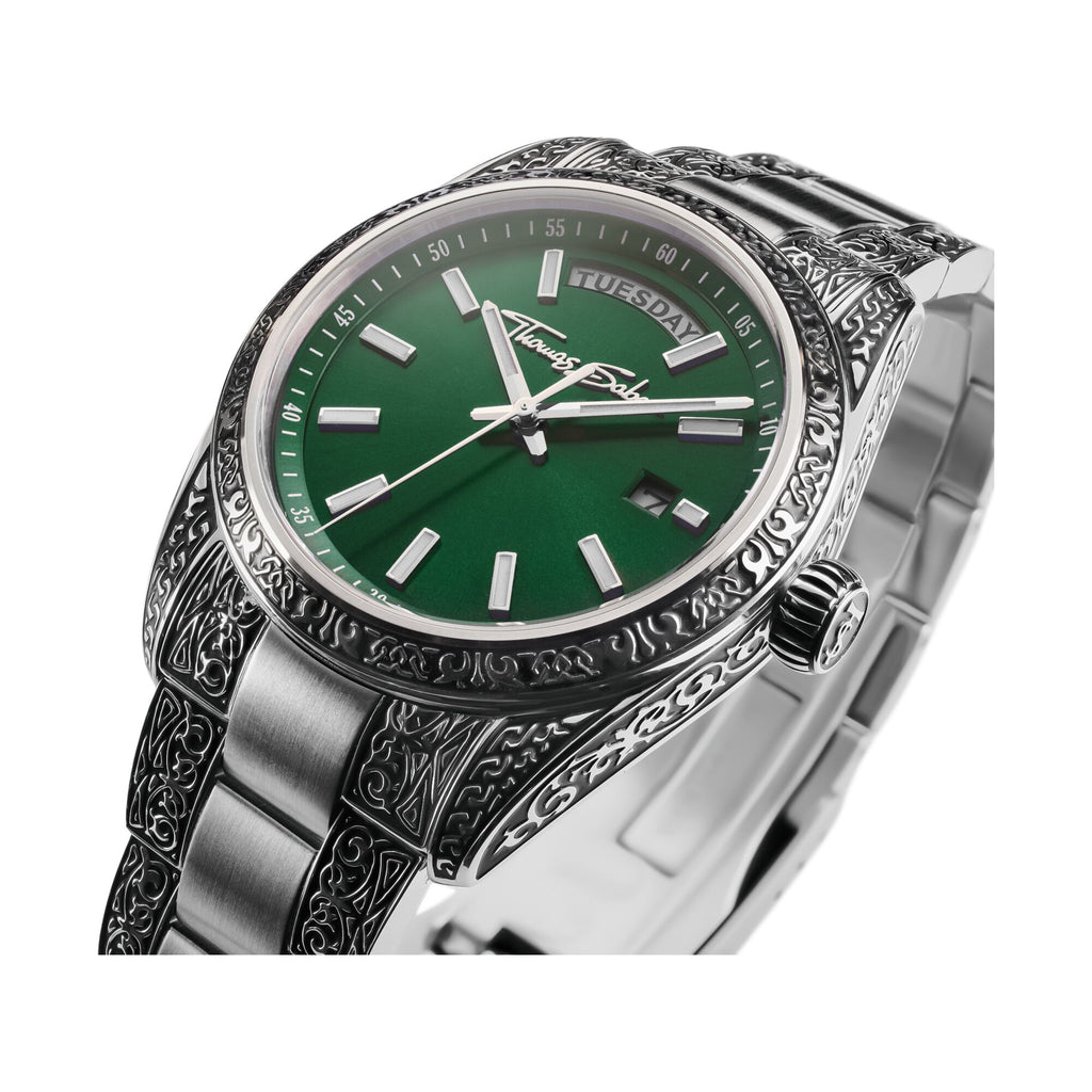 THOMAS SABO Rebel Revive Watch 36 mm Green