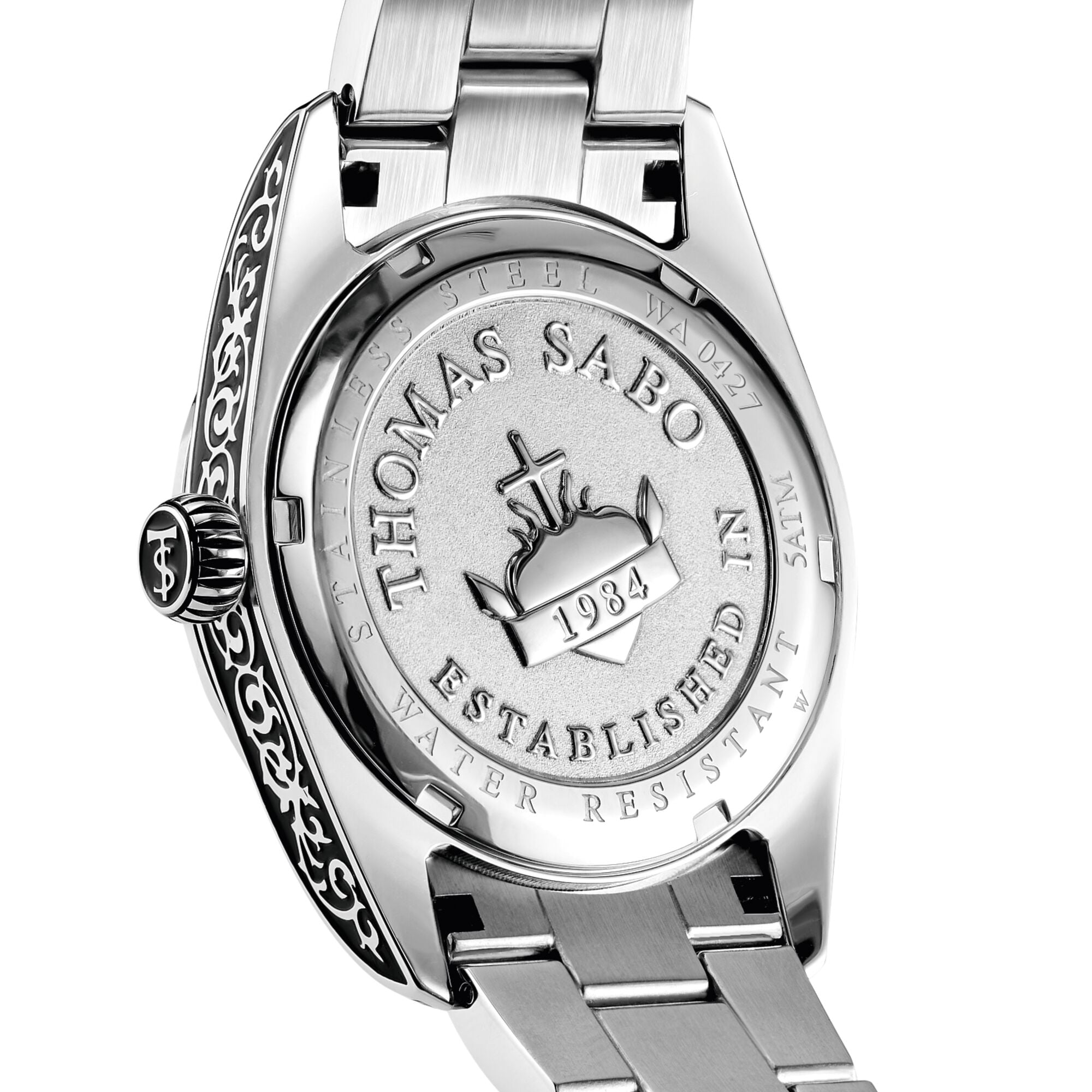 THOMAS SABO Rebel Revive Watch 36mm Black