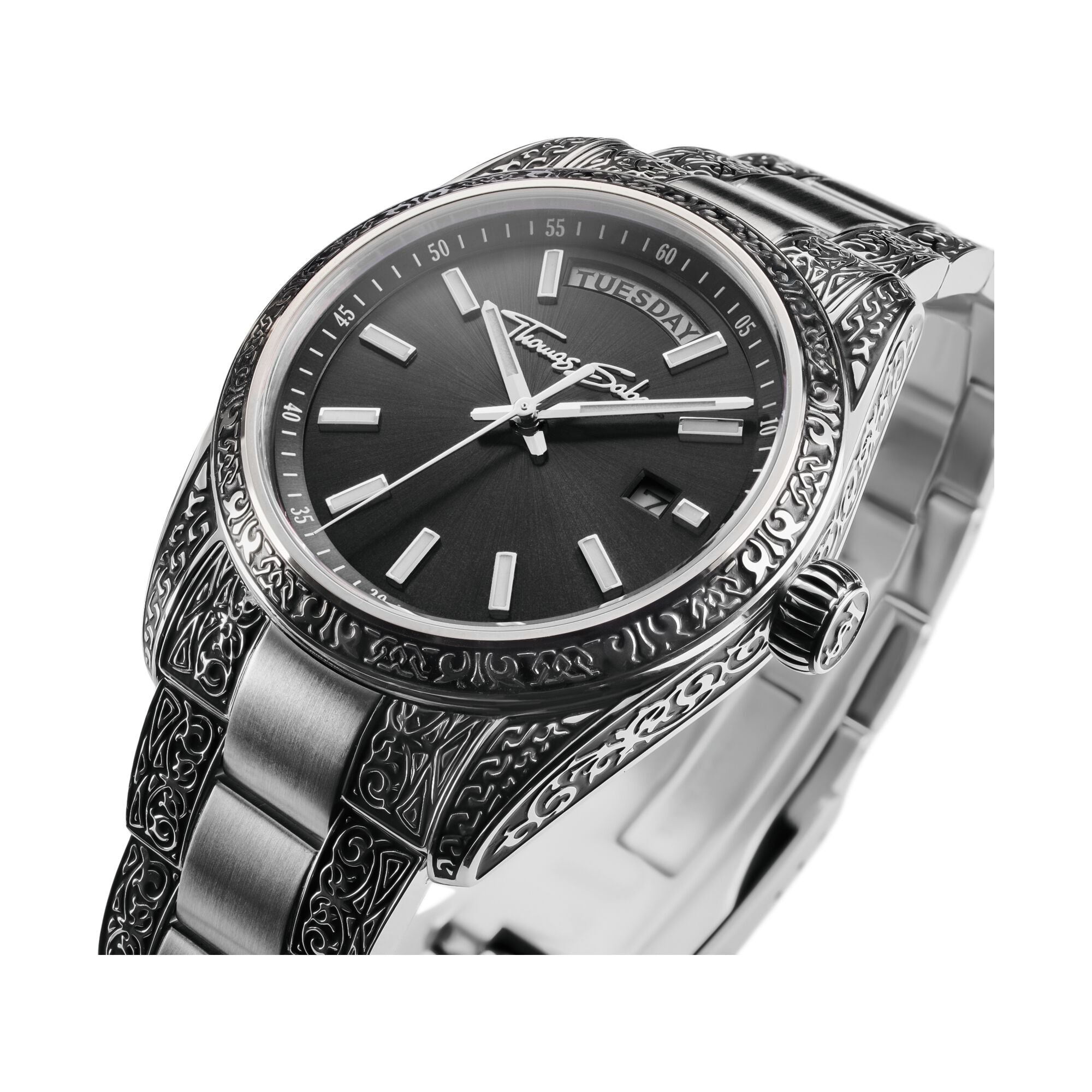 THOMAS SABO Rebel Revive Watch 36mm Black