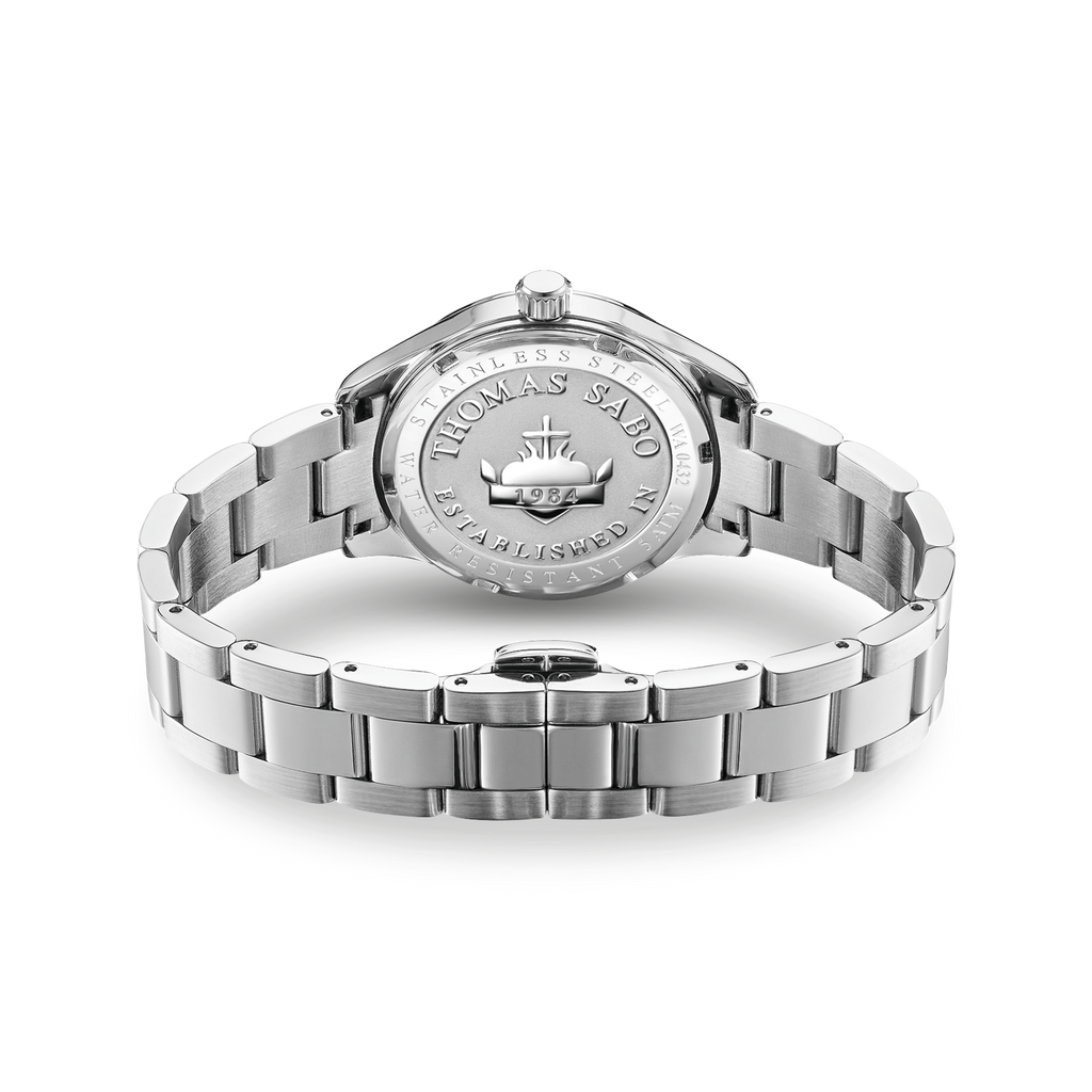 THOMAS SABO Luminescent Butterfly Watch Black Dial