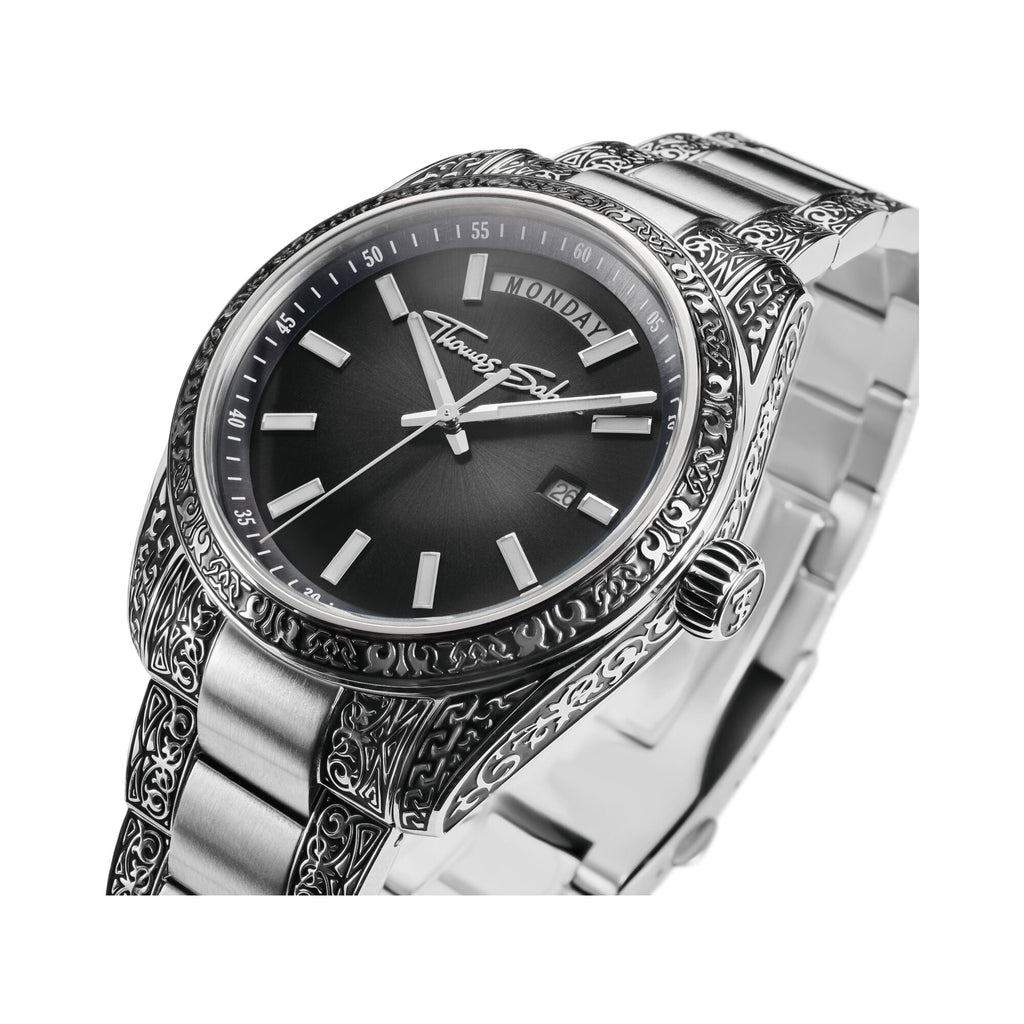 THOMAS SABO Rebel Revive Watch 40mm Black