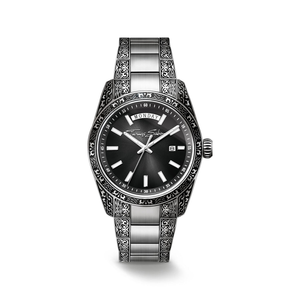 THOMAS SABO Rebel Revive Watch 40mm Black