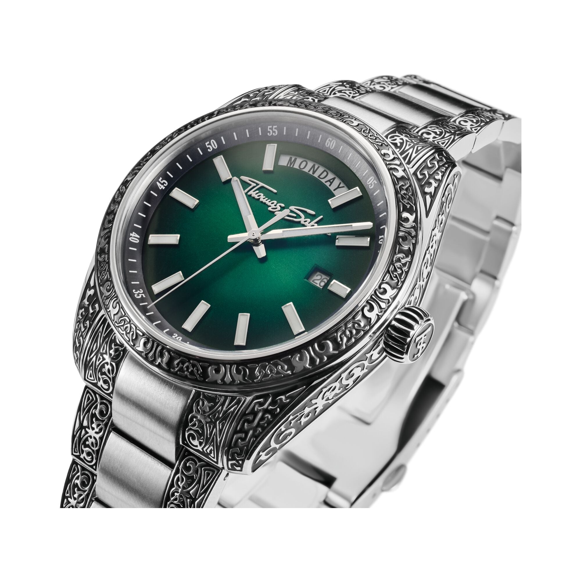 THOMAS SABO Rebel Revive Watch 40mm Green