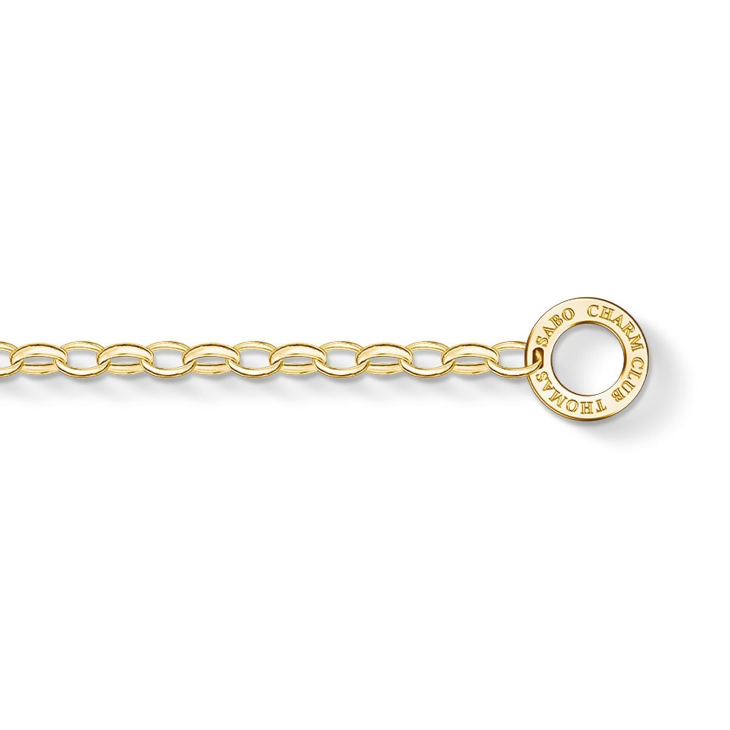 Thomas Sabo Charm Bracelet "Classic Fine Link" Gold Plated